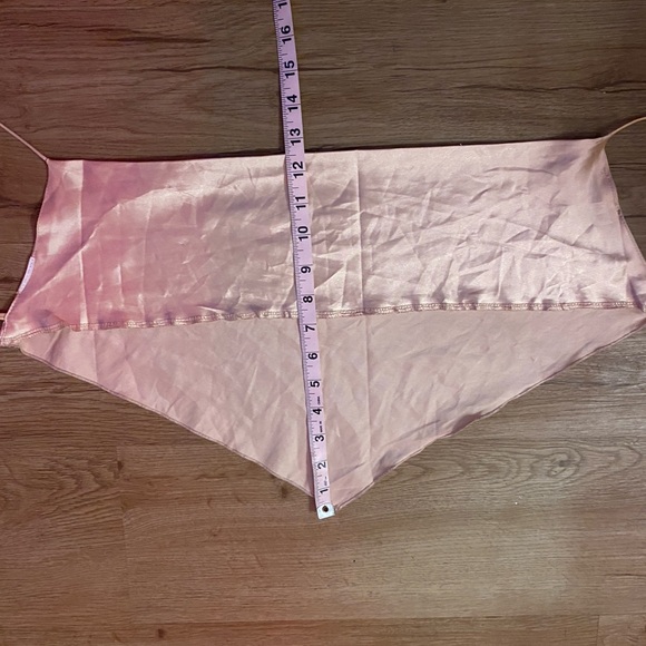 Blush Knit Camisole with Adjustable Ties - Picture 17 of 17